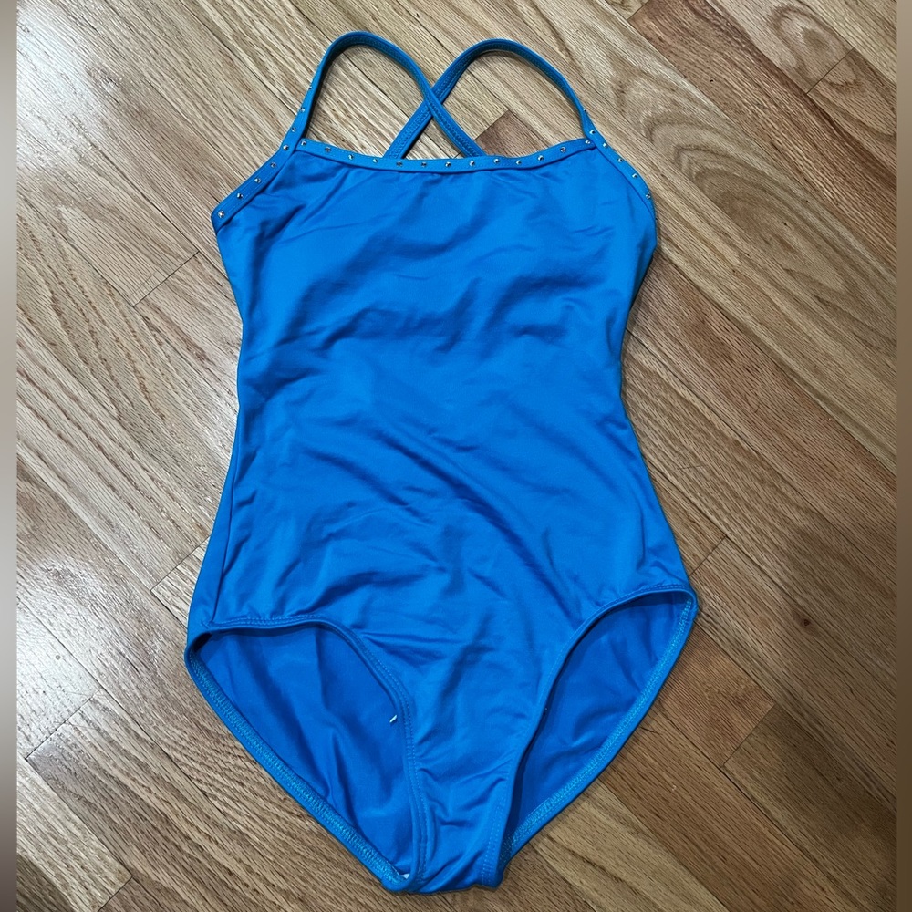 Aqua Blue Motionwear Leotard